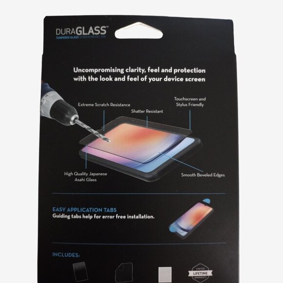 DuraGlass Tempered Glass Screen Protector for Samsung Galaxy A25 5G - Picture 2 of 4